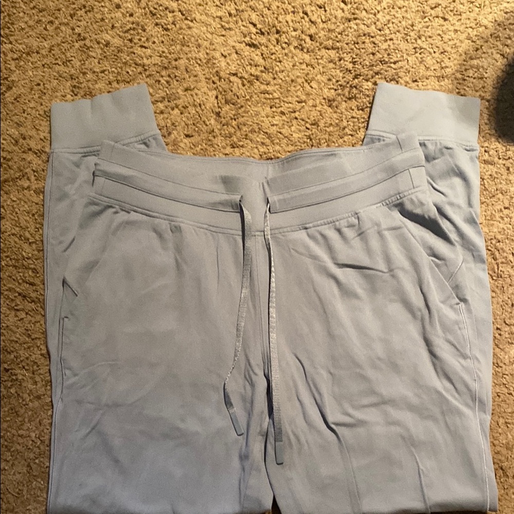 Light Blue Jogger Pants
